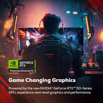 Slate Gaming PC Desktop Computer Intel Core Ultra 7 265F CPU, NVIDIA Geforce RTX 5060Ti 8GB GPU, 32GB DDR5 5200Mhz RAM, 2TB Nvme SSD, Windows 11 Home, Gamer Keyboard and Mouse - SWI7N56T02