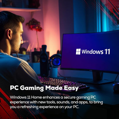 Slate Gaming PC Desktop Computer Intel Core Ultra 7 265F CPU, NVIDIA Geforce RTX 5060Ti 8GB GPU, 32GB DDR5 5200Mhz RAM, 2TB Nvme SSD, Windows 11 Home, Gamer Keyboard and Mouse - SWI7N56T02
