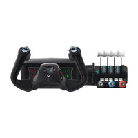 Turtle Beach Velocityone Flight Universal Control System - Xbox Series X & Xbox Series S, Xbox One & Windows 10 & 11 Pcs with Yoke Handle, Throttle Quadrant, Trim Wheel & Rudder Controls