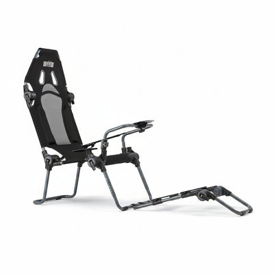 Racing Simulator Cockpit Built for Formula and GT Positions, Foldable Design, Adjustable Setup, Carbon Grey