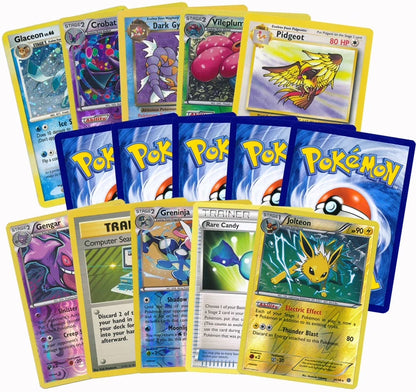 25 Rare  Cards with 100 HP or Higher (Assorted Lot)